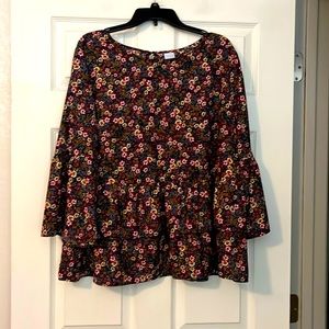 NWOT WOMEN’S PLUS SIZE PEPLUM TOP : SIZE 22